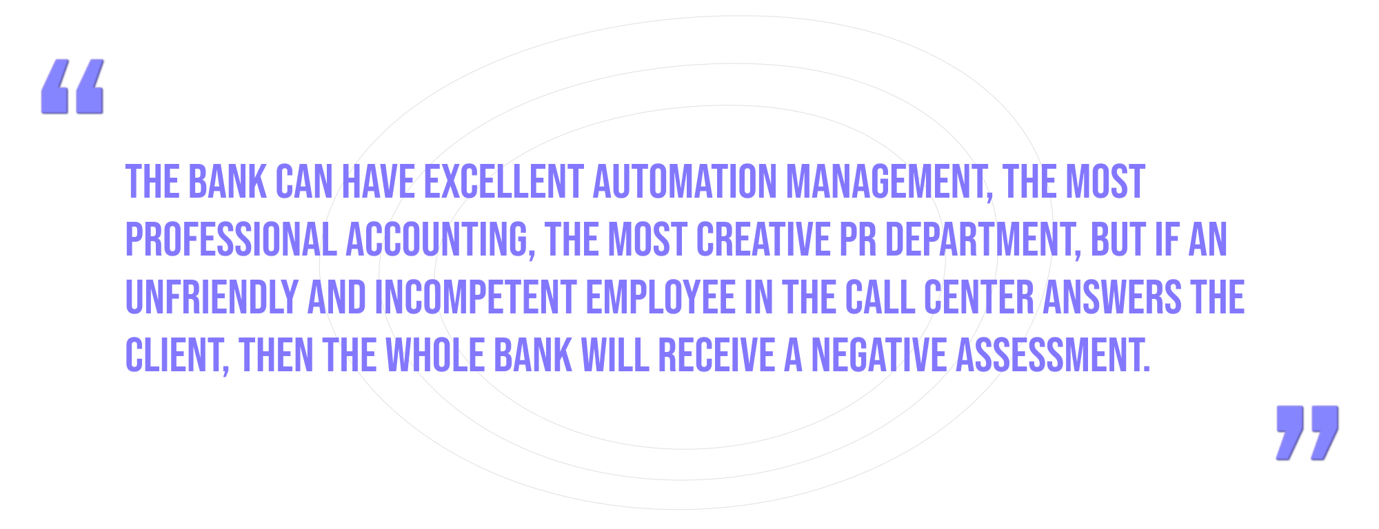 Quote about an importance of a good customer experience