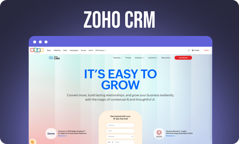 zohocrm